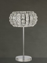 Searchlight Chrome Silo Table Lamp - Image 2 of 3