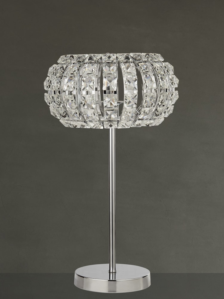 Searchlight Chrome Silo Table Lamp - Image 2 of 3
