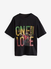Multi 'One Love' Bob Marley License T-Shirt (3-16yrs) - Image 1 of 3