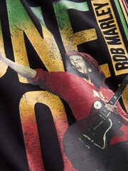 Multi 'One Love' Bob Marley License T-Shirt (3-16yrs) - Image 3 of 3
