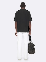AllSaints Black Abode Short Sleeve Crew Neck T-Shirt - Image 2 of 8