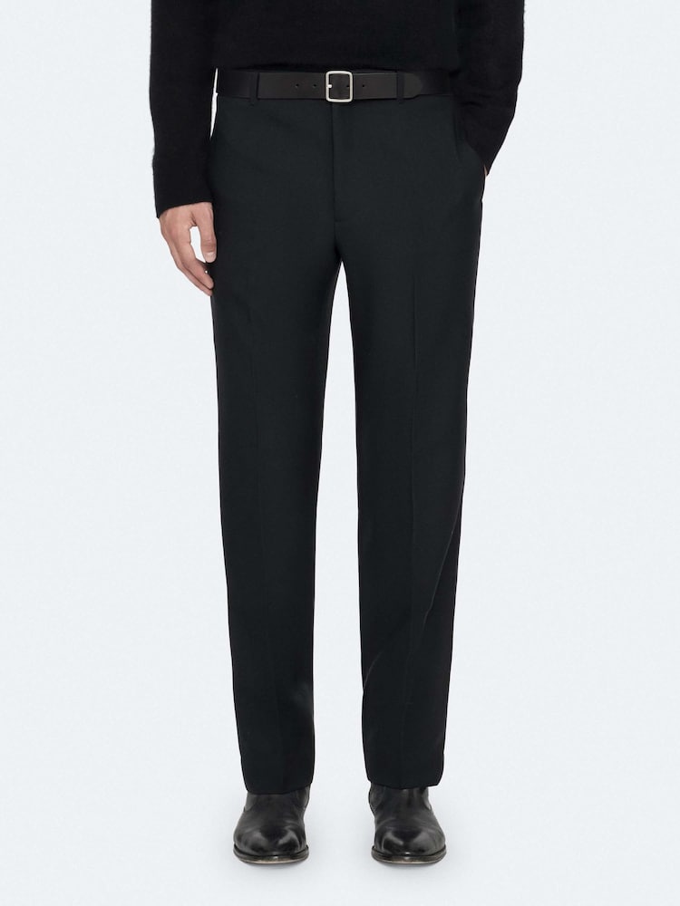 AllSaints Black York Trousers - Image 1 of 8