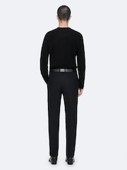 AllSaints Black York Trousers - Image 2 of 8
