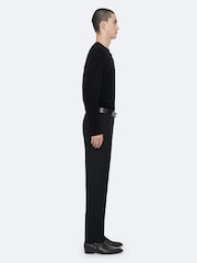 AllSaints Black York Trousers - Image 3 of 8