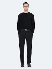 AllSaints Black York Trousers - Image 6 of 8