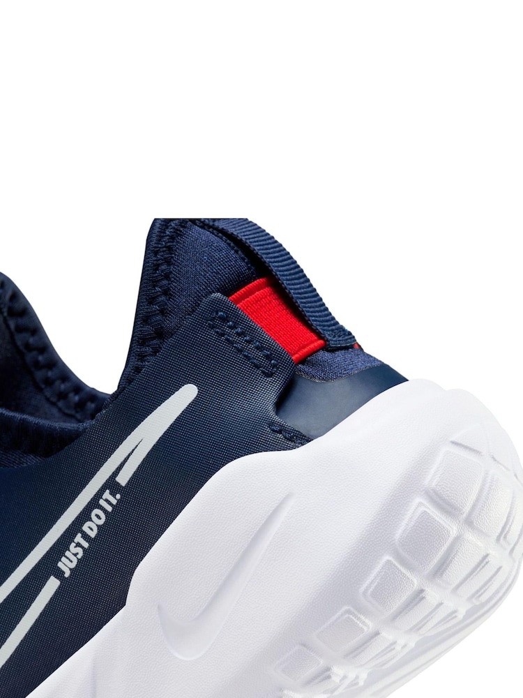 Nike Navy Flex Runner 2 Junior Trainers - Image 10 of 10