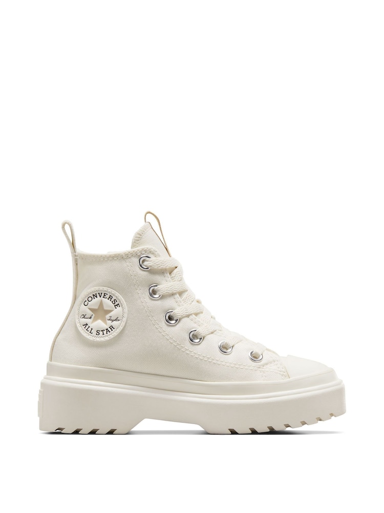 حذاء رياضة بِعروات ونعل سميك للصغار من Converse - Image 1 of 10