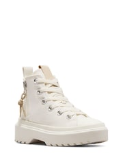 حذاء رياضة بِعروات ونعل سميك للصغار من Converse - Image 2 of 10