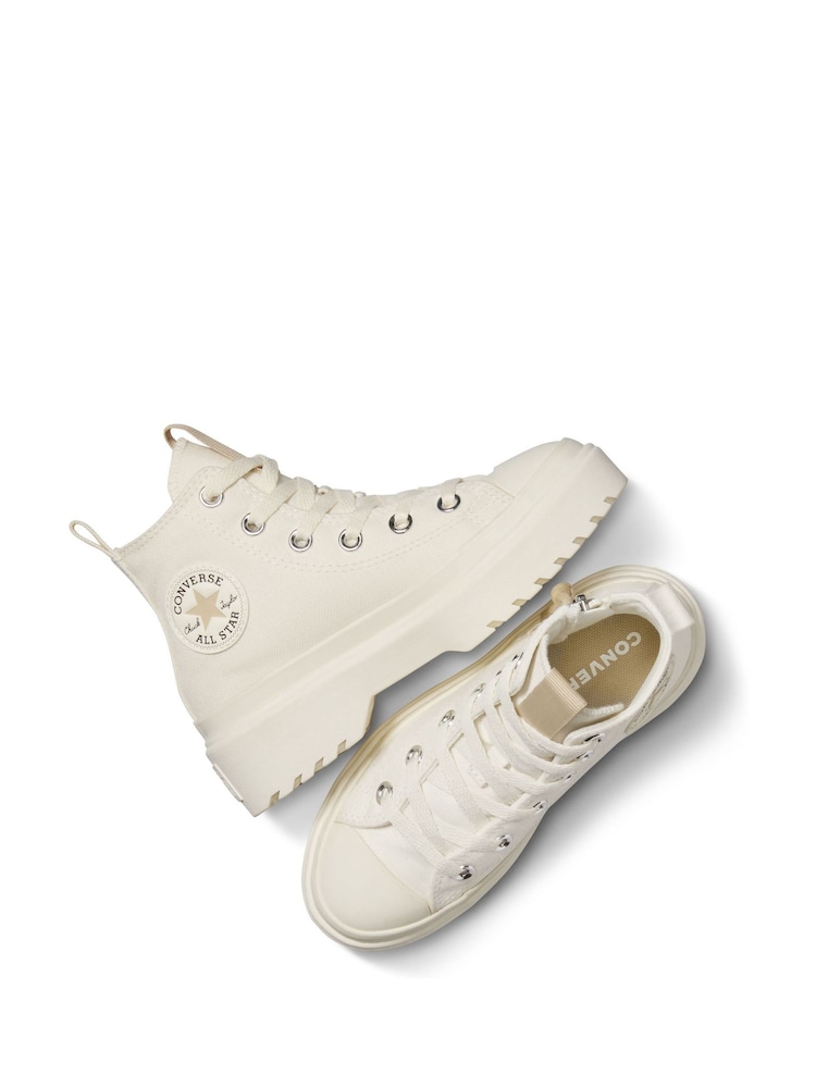 حذاء رياضة بِعروات ونعل سميك للصغار من Converse - Image 8 of 10