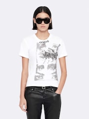 AllSaints Black Riella Trousers - Image 1 of 8