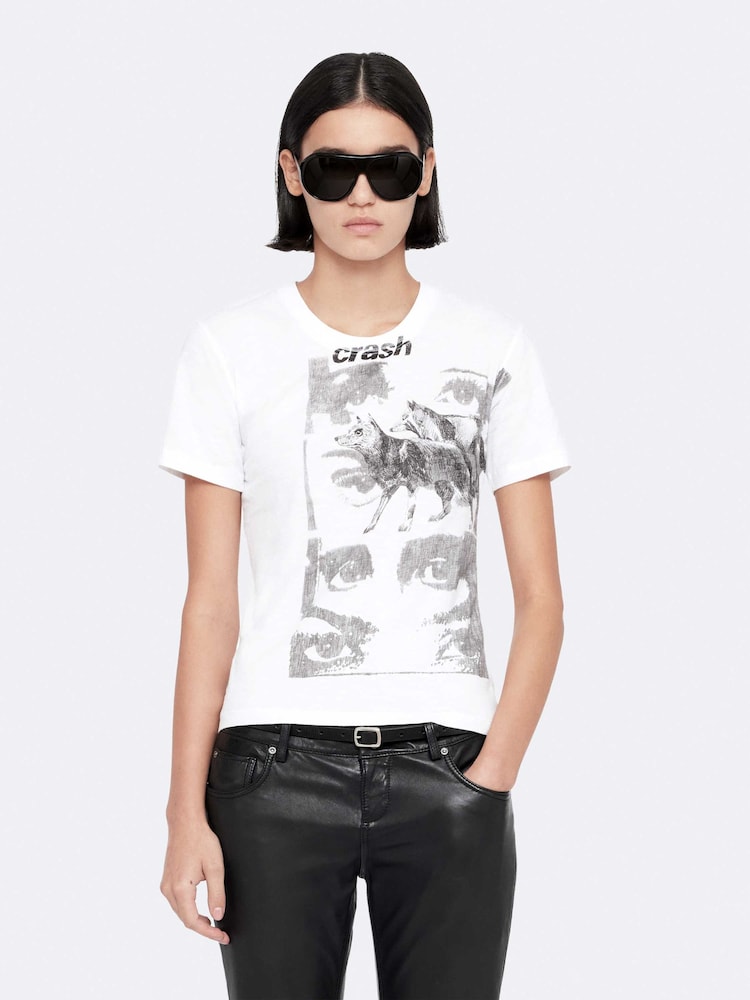 AllSaints Black Riella Trousers - Image 1 of 8