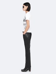 AllSaints Black Riella Trousers - Image 5 of 8