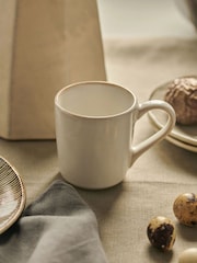 Dutch Rose Set of 4 White Small Mugs - Image 2 of 4