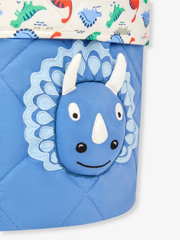 JoJo Maman Bébé Dinosaur Print Soft Storage Basket - Image 3 of 4