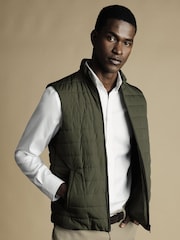 Charles Tyrwhitt Green 3-in-1 Rain with Detachable Gilet - Image 1 of 7