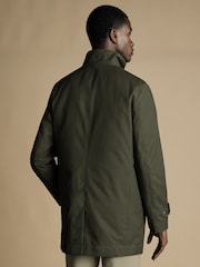 Charles Tyrwhitt Green 3-in-1 Rain with Detachable Gilet - Image 2 of 7
