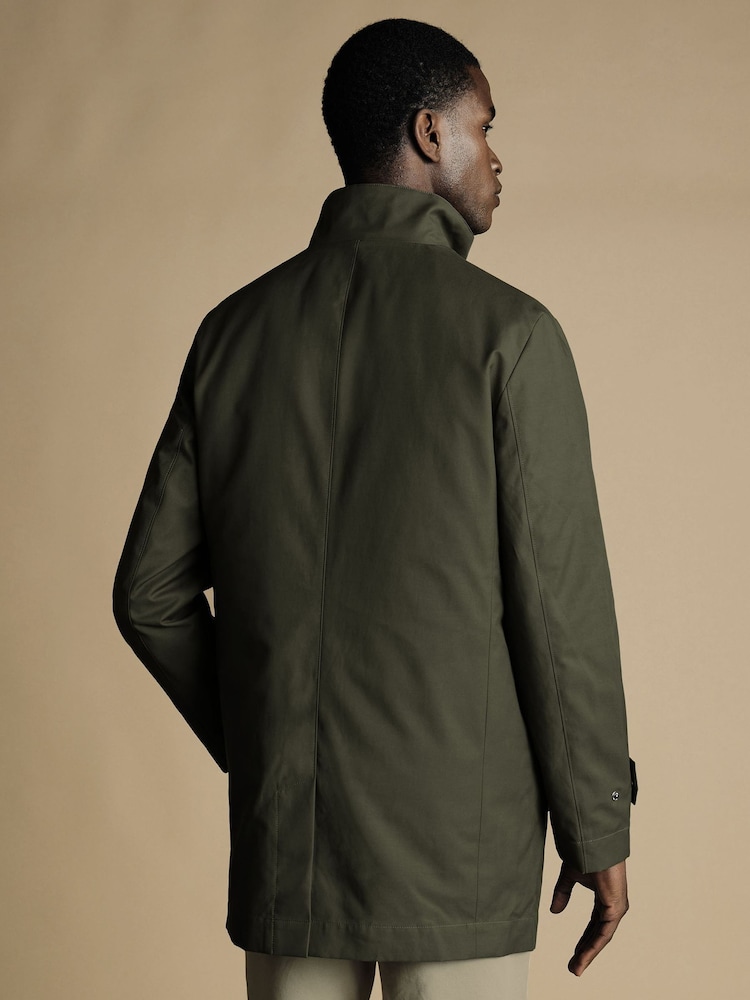 Charles Tyrwhitt Green 3-in-1 Rain with Detachable Gilet - Image 2 of 7 Charles Tyrwhitt Green 3-in-1 Rain with Detachable Gilet - Image 2 of 7