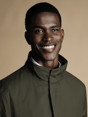 Charles Tyrwhitt Green 3-in-1 Rain with Detachable Gilet - Image 5 of 7