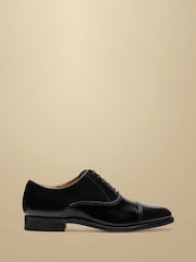 Charles Tyrwhitt Black Leather Oxford Shoes - Image 1 of 3