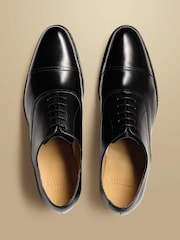 Charles Tyrwhitt Black Leather Oxford Shoes - Image 2 of 3