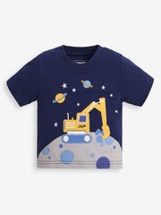 JoJo Maman Bébé 2-Pack Digger Jersey Pyjamas - Image 4 of 12