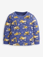 JoJo Maman Bébé 2-Pack Digger Jersey Pyjamas - Image 6 of 12