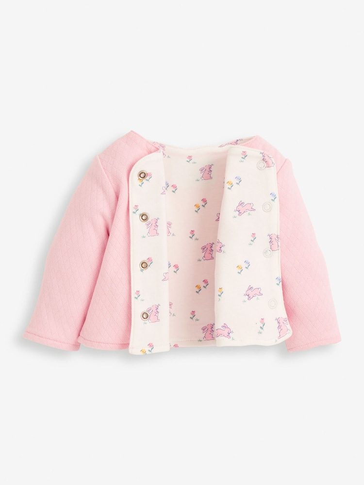 JoJo Maman Bébé Baby Sleepsuit and Jacket Set 2 Piece - Image 4 of 5