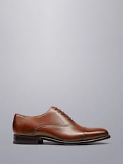 Charles Tyrwhitt Natural Leather Oxford Shoes - Image 1 of 4