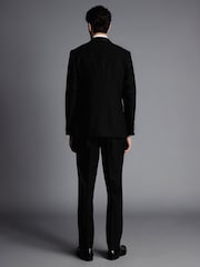 Charles Tyrwhitt Black Slim Fit Shawl Lapel Dinner Suit: Jacket - Image 2 of 4