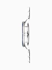 Accurist Mens Silver Tone Dive Automatic Stainless Steel Bracelet 42mm Watch - Image 3 of 6