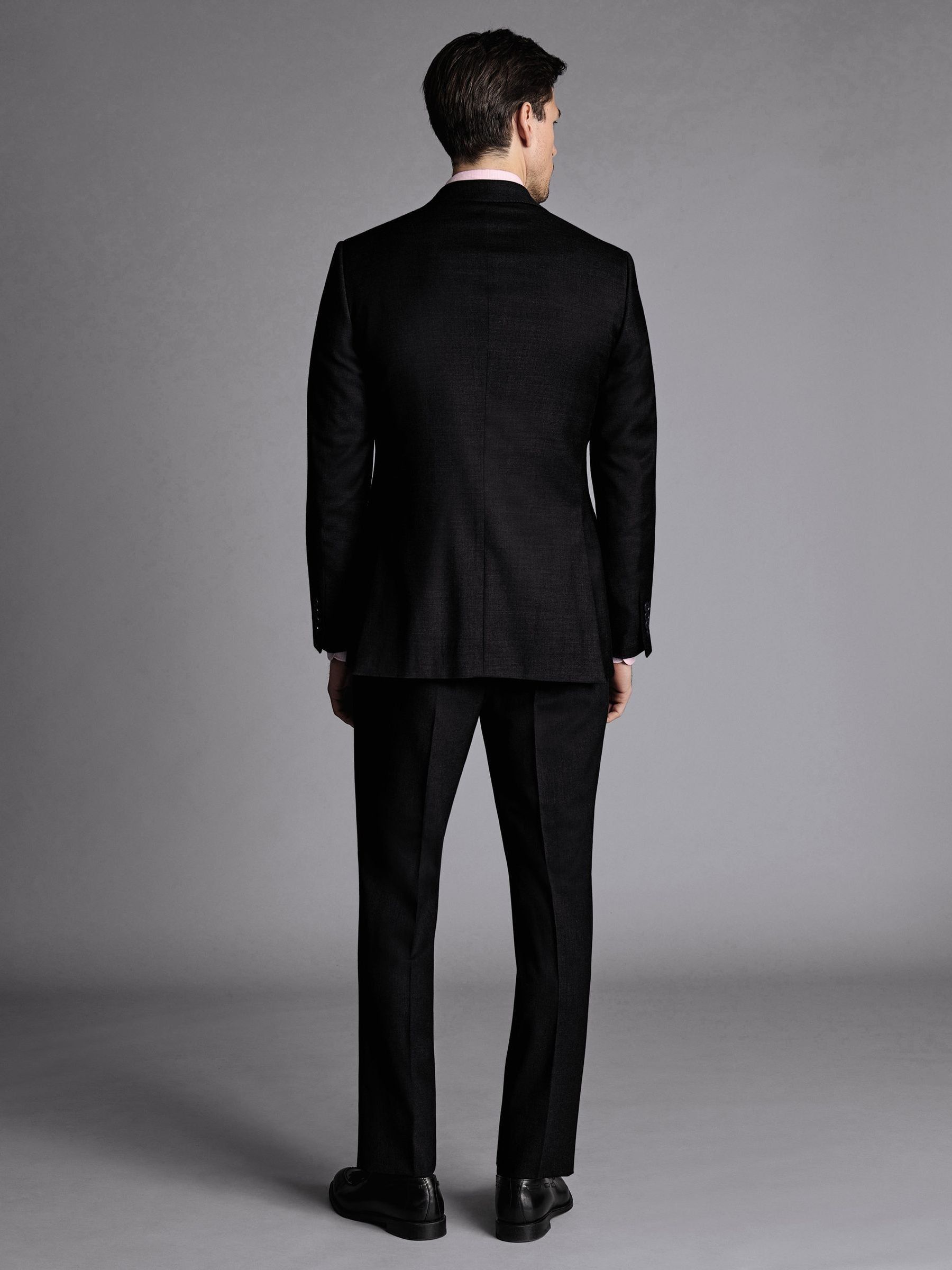 Buy Charles Tyrwhitt Black Slim Fit Twill Stretch Suit: Jacket from the  Next UK online shop