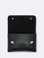 AllSaints Black Stud Card Case Bag - Image 3 of 3