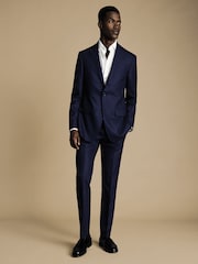 Charles Tyrwhitt ozkega kroja: suknjič Sharkskin Ultimate Performance - Slika 3 iz 5