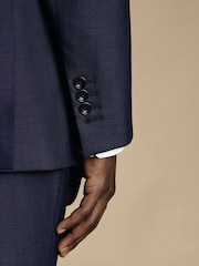 Charles Tyrwhitt ozkega kroja: suknjič Sharkskin Ultimate Performance - Slika 4 iz 5