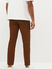 Brown Slim Stretch Chino Trousers - Image 2 of 10