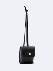 AllSaints Black Stud Mini Case Bag - Image 2 of 3