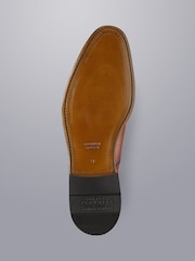 Charles Tyrwhitt Brown Leather Oxford Brogues Shoes - Image 4 of 4