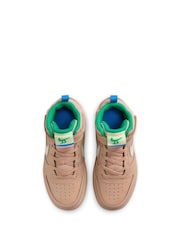 Nike Neutral Junior Court Borough Mid 2 SE Trainers - Image 2 of 9