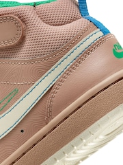 Nike Neutral Junior Court Borough Mid 2 SE Trainers - Image 4 of 9