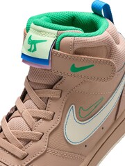 Nike Neutral Junior Court Borough Mid 2 SE Trainers - Image 5 of 9