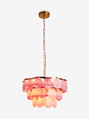 Eleanor Bowmer Pink Shell Effect Chandelier - Image 4 of 4