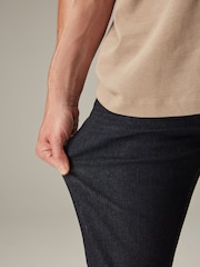 Dark Blue Slim Fit Essential Stretch Jeans - Image 6 of 11
