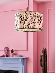 Eleanor Bowmer Cream Leopard Print Easy Fit Light Shade - Image 1 of 4