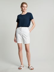Joules Frankie Navy Blue Crew T-Shirt - Image 3 of 6