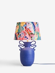 Eleanor Bowmer Blue Goddess Print Table Lamp - Image 5 of 5
