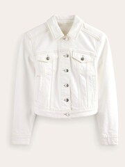 Boden White Rigid Denim Jacket - Image 6 of 6