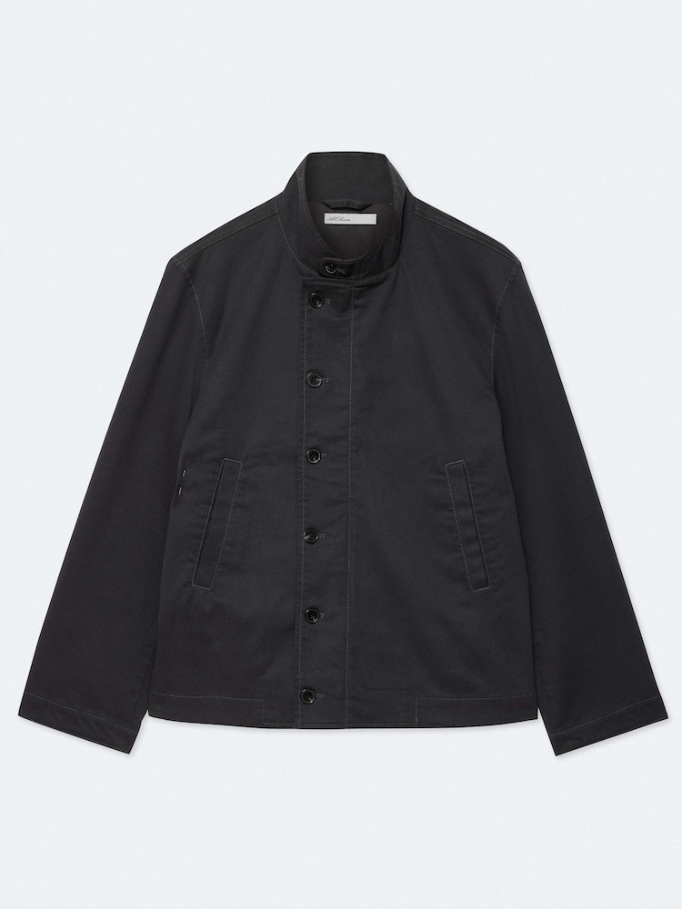 AllSaints Black Enfield Jacket - Image 8 of 8 AllSaints Black Enfield Jacket - Image 8 of 8