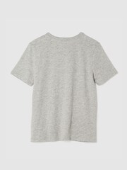 Gap Grey Sports Cartoon Graphic Short Sleeve Crew Neck T-Shirt (4-13yrs) - Image 2 of 2