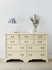 Laura Ashley Ivory Clifton Chest of 10 Drawer Drawers - Image 1 of 2