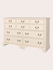 Laura Ashley Ivory Clifton Chest of 10 Drawer Drawers - Image 4 of 6